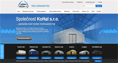 Desktop Screenshot of kohal.cz